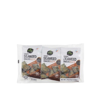 CJ Bibigo Crispy Seaweed Snacks Bbq 3 X 5g