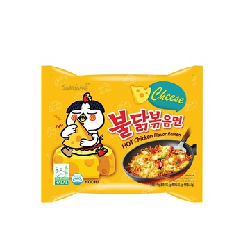 Samyang Hot Chicken Cheese Noodles 140g