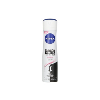 Nivea Invisible For Black & White Anti-perspirant Spray 150ml